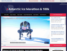 Tablet Screenshot of icemarathon.com